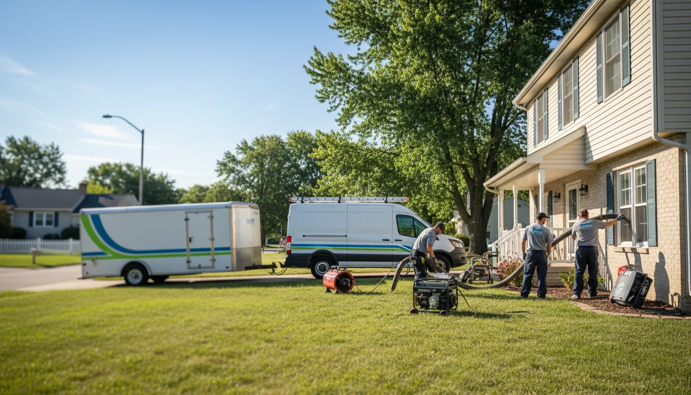 Flooded Basement Restoration And Cleanup With Repair in Brunswick, NE near me